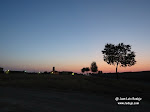 Salida del sol en La Guardia (Toledo). 28-7-2014