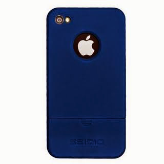Seidio CSRSIPH4-RB SURFACE Reveal Case for Apple iPhone 4/4S - 1 Pack - Retail Packaging - Royal Blue