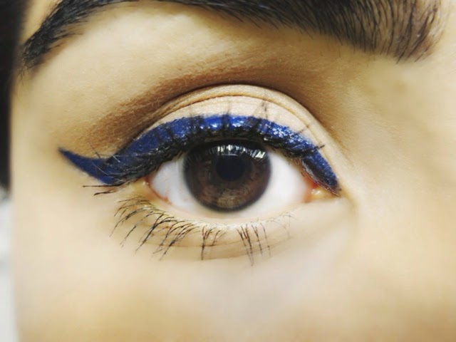 Three Easy Looks Using Blue Eyeliner! | Reads By Amanda