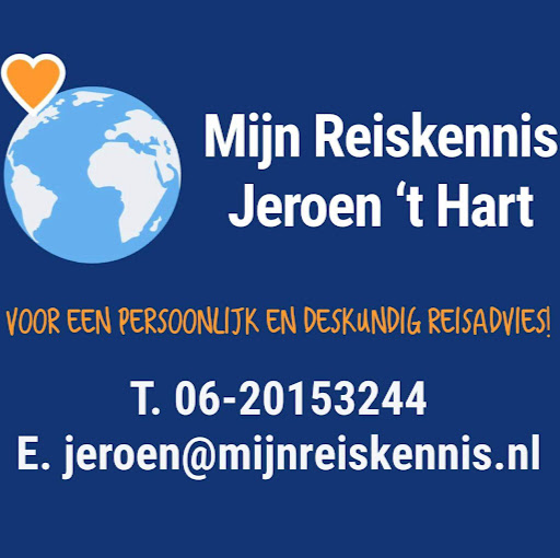 Mijn Reiskennis Jeroen 't Hart logo