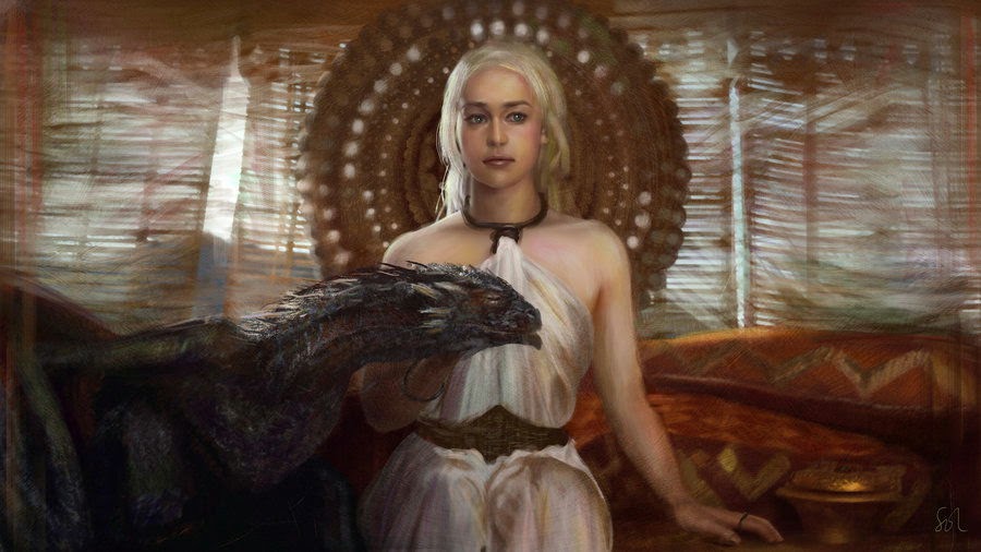 Danerys, madre de los dragones. Cuarta temporada de juego de Tronos