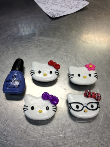 Prize from hello kitty nail art contest