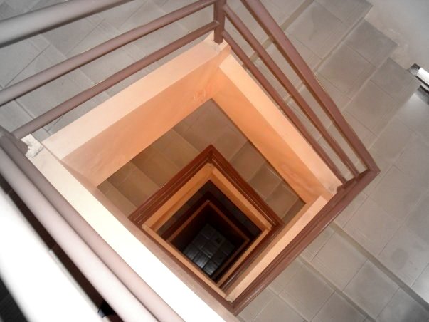 the staircase