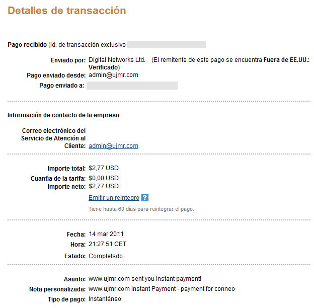 My 1º Pago de ujmr.com $2.77 Proof+payment+of+ujmr+14-03-2011