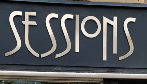 Sessions Hair salon logo
