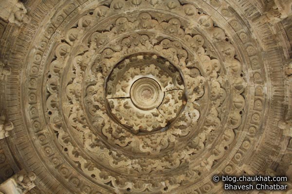 Bhangarh - Celing Carvings