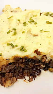 Beer Stout Vegetarian Shepherd's Pie recipe - use up leftover beer by cooking with it!