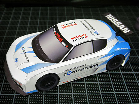 Nissan Leaf Nismo RC Papercraft