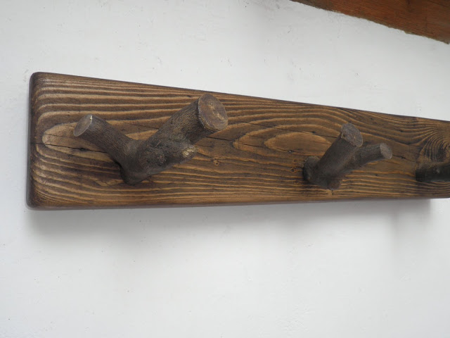 perchero rustico de madera colgadores de ramas - Kaufen Antike  Haushaltsgeräte und Küchenutensilien in todocoleccion