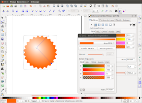 Dibujando medallas entre Gimp e Inkscape