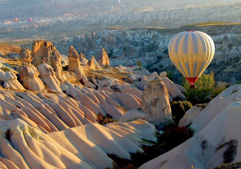 Balloons, Cappadocia.  2015 Eat Smart in Turkey Culinary Tour