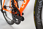 Orange Colnago C59 Italia Campagnolo Super Record EPS Complete Bike at twohubs.com
