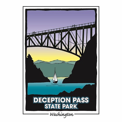 Deception Pass State Park logo