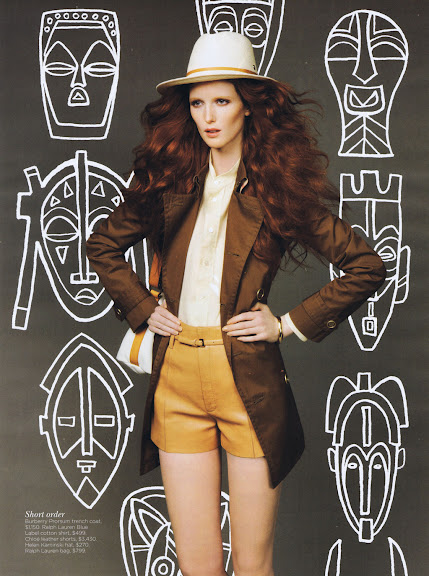 Vogue Australia - December 2012 - The Jungle Look
