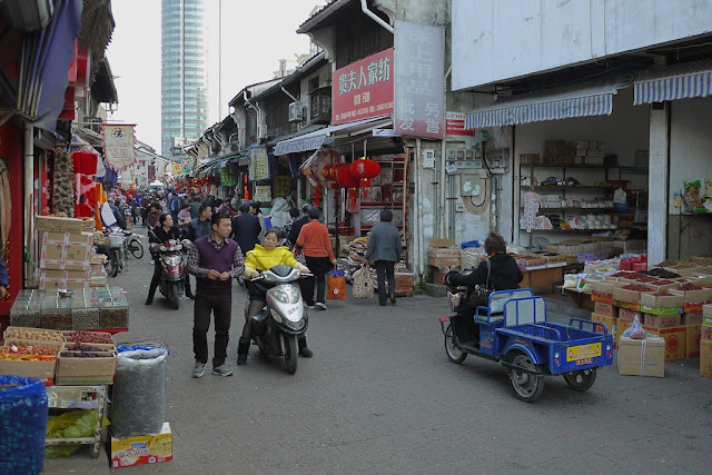 Xiaoshan Street in Shaoxing, China