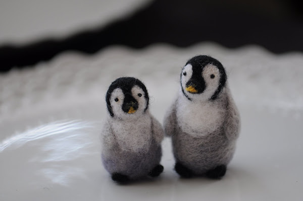 Spaz & Squee: Needle Felted Wedding Favours (picture heavy post)