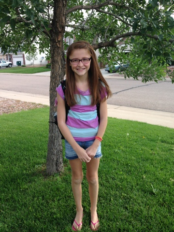 Life at 7000 feet: First Day of School!