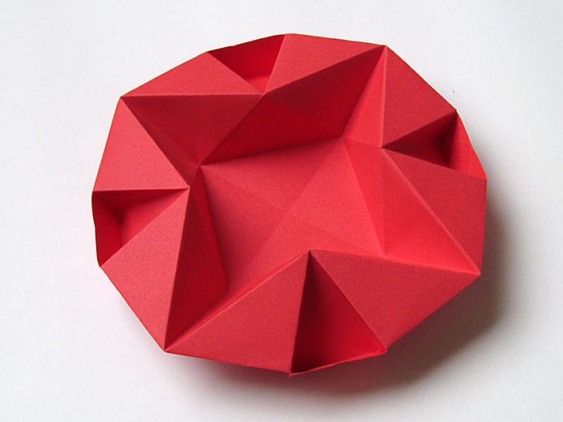 Origami foto Piatto per Natale - Dish for Christmas by Francesco Guarnieri