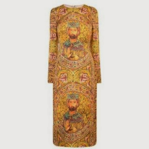 DIARY OF A CLOTHESHORSE: THE KING MOSIAC DRESS FROM DOLCE&GABBANA