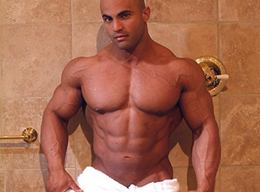 Hot Muscle Hunks with Sexy Bath Towels - Photo Set 13