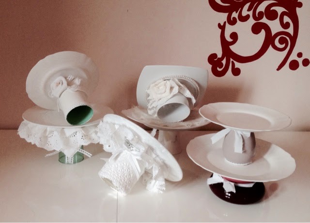 Tutti i colori di cria: alzatine shabby chic Cucina alzatina decorazione