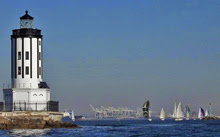 Long Beach Harbor entrace lighthouse
