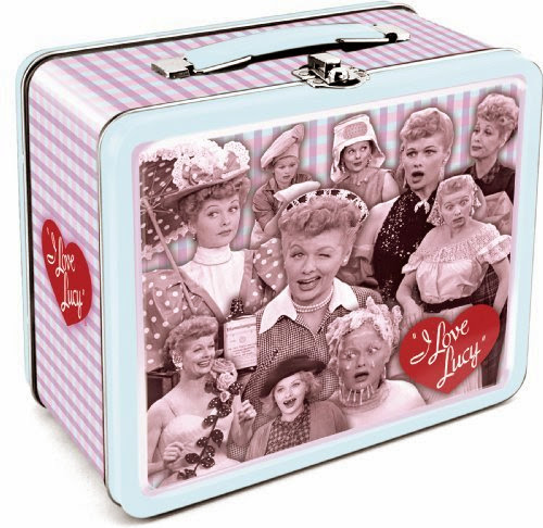 Aquarius I Love Lucy Tin Lunch Box