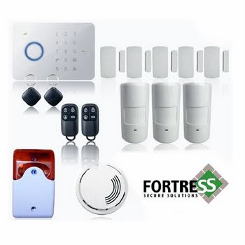 Fortress GSM G5 Wireless Home Alarm System with iPhone/Android App & RFID TechnologyA