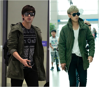 U-Know Yunho vs TOP, Aeropuerto Fashion Doppelgangers?  Yunhotopaeropuerto