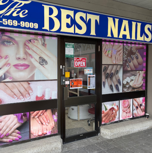 The Best Nails logo
