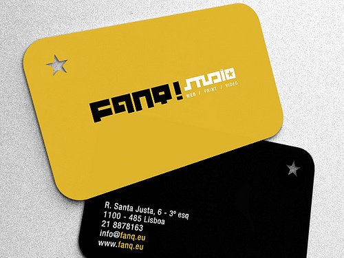 Cartão de visita Fanq Studio