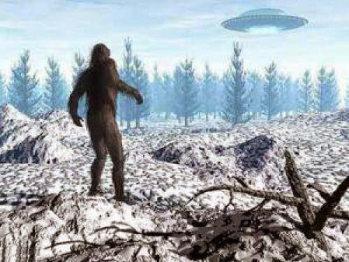 Cryptozoology Alien Paranormal Bigfoot Ufos And The Men In Black