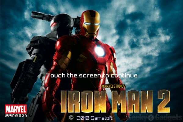  Iron Man 2 for iphone game 