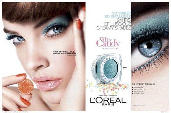L’Oréal Miss Candy, campaña primavera verano 2012