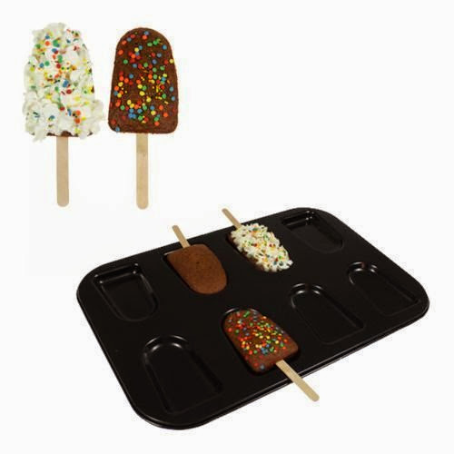  CakeSicle Non-Stick Baking Pan Kit w/ 25 Sticks