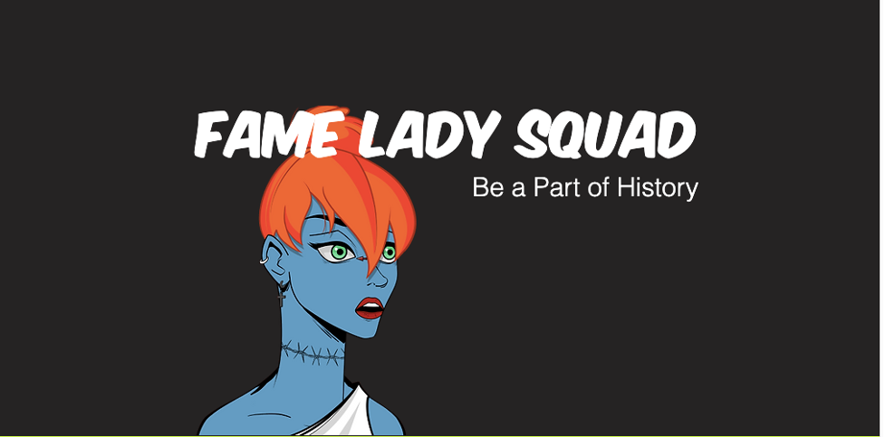 Coleções NFT do Fame Lady Squad