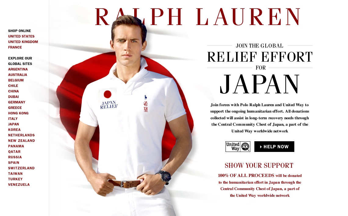 Ralph Lauren Waves of Compassion Style