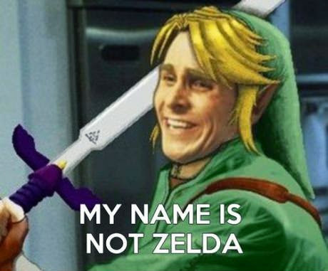 My name is not Zelda