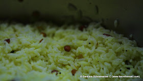 Lemon Rice - used in the famous lemon rice dosa