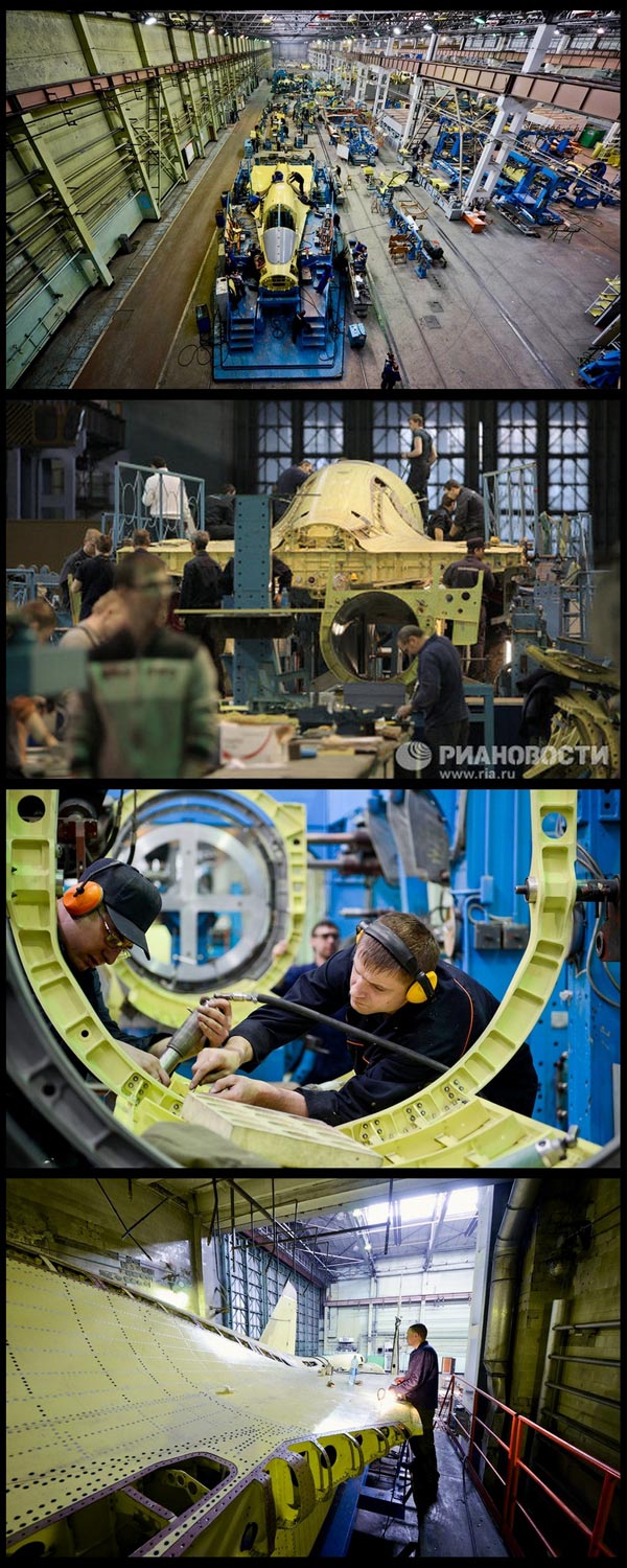 Mengintip Pabrik Pembuatan Pesawat Jet Sukhoi Su-34 di Rusia | liataja.com