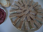 I love the way Steph arranged her sandwiches!