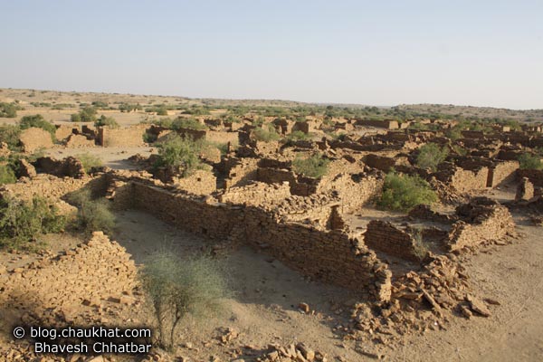 Kuldhara Village in Jaisalmer - Endless, Ruined, Vacant Village