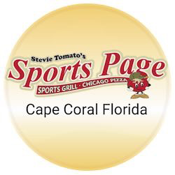 Stevie Tomato's Sports Page logo