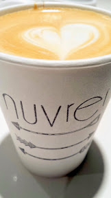 The love from Nuvrei Patisserie and Cafe in vanilla latte form