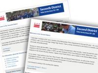 graphic showing 2 District newsletters