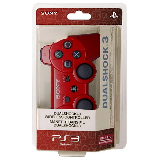 Sony Playstation PS3 DualShock 3 Wireless Controller Joystick RM80 Screenshot_ps3_sony_dualshock_3_wireless_controller_red_3_33794