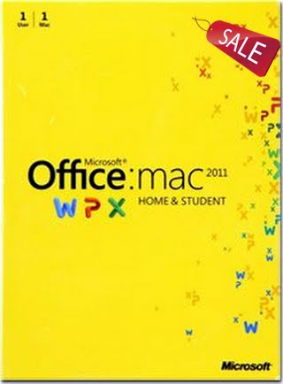 Office Mac Home & Student 2011 Key Card (1PC/1User)