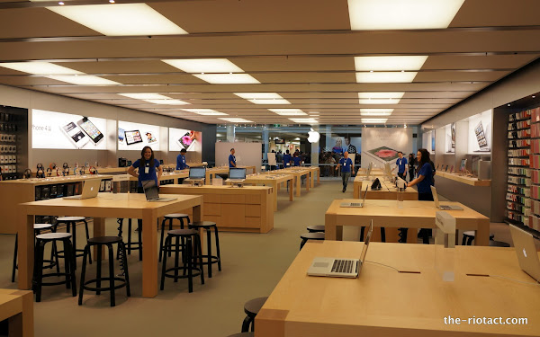 inside the store