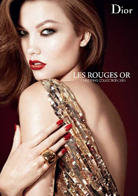 Dior Les Rouges Or Holiday 2011 campaña