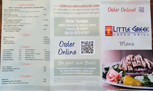 Greek Restaurant «Little Greek Fresh Grill-New Tampa», reviews and photos, 19022 Bruce B Downs Blvd, Tampa, FL 33647, USA